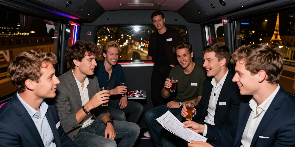 organiser EVG en bus paris